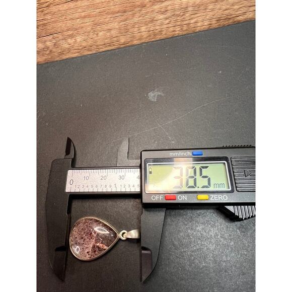 NEW Lepidocrocite super 7 teardrop pendant 6.30 grams - Picture 9 of 13